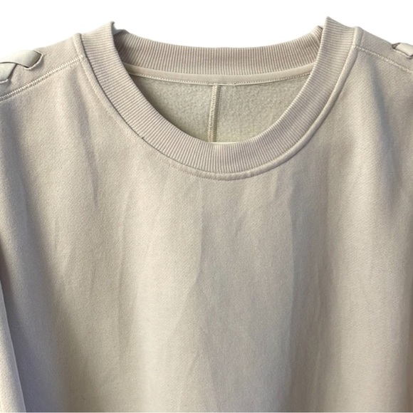 LULULEMON Braided Sleeve Pullover in White Opal See Measurements for Size - Picture 4 of 8